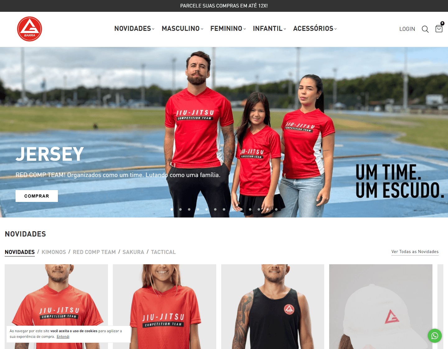 Preview do site GBW Rio