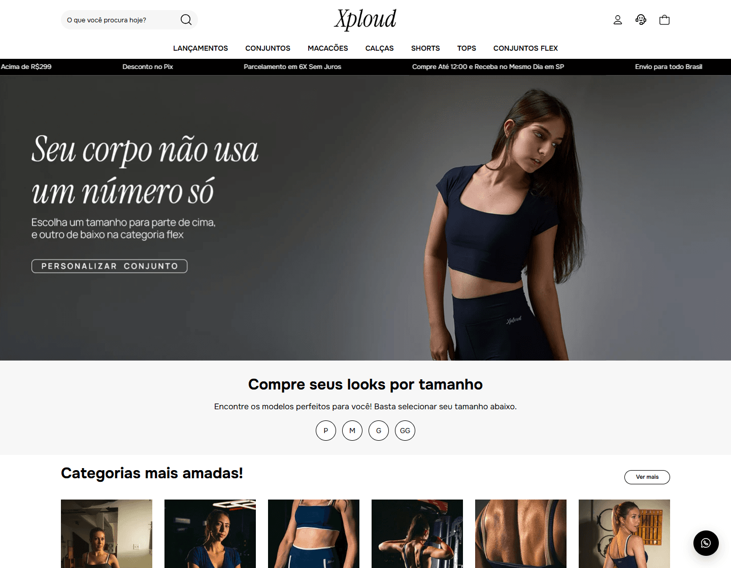 Preview do site Xploud Sport
